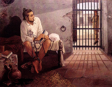 BhagatSingh-Jail-painting