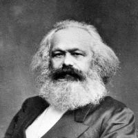 Karl Marx (1818-1883), philosopher and German poli
